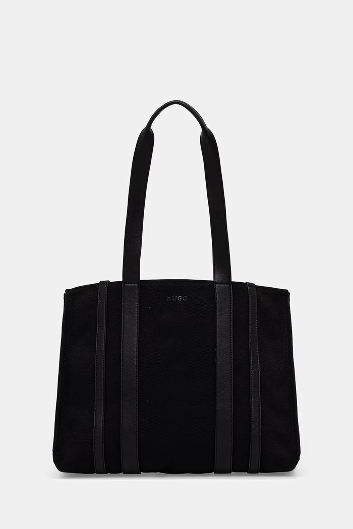 HUGO kabelka typu shopper Thenah_Tote čierna 50568165