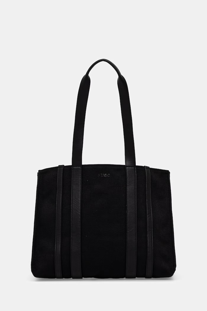 HUGO kabelka typu shopper Thenah_Tote čierna 50568165