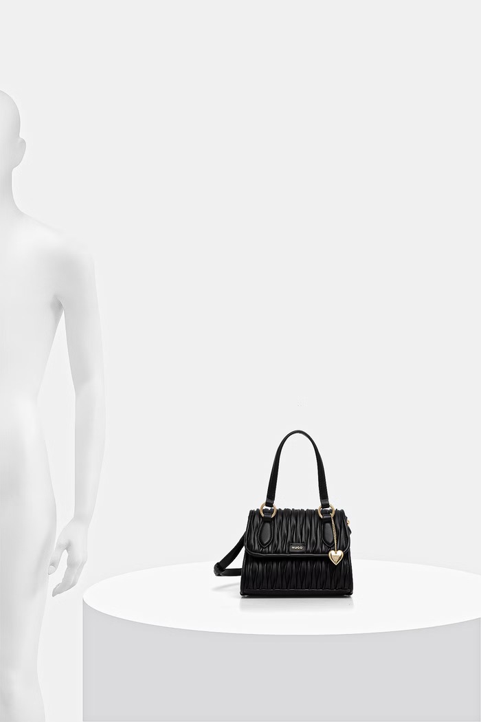HUGO crossbody kabelka dámska z imitácie kože Clioh M_Top Handle 50568128