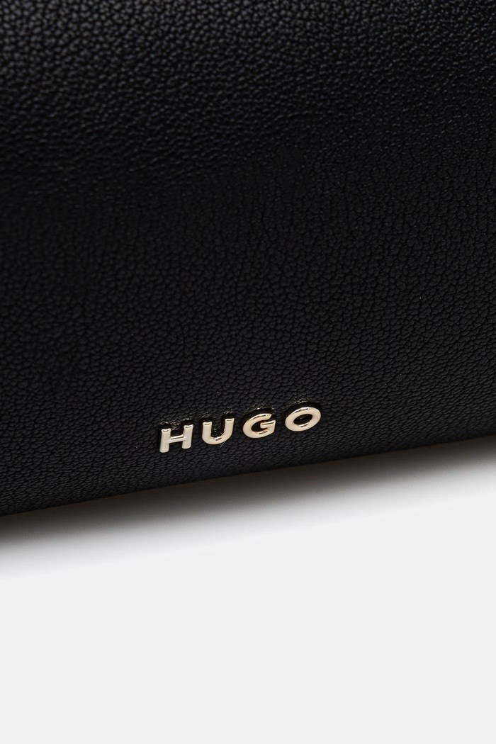 Αξεσουάρ HUGO τσάντα hobo γυναικεία από απομίμηση δέρματος Brielle_Hobo 50568013 μαύρο