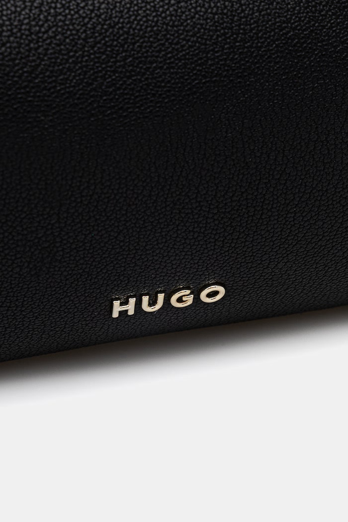 Αξεσουάρ HUGO τσάντα hobo γυναικεία από απομίμηση δέρματος Brielle_Hobo 50568013 μαύρο