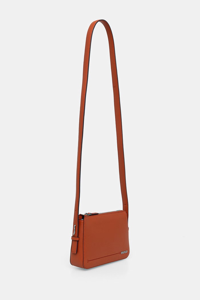 HUGO saszetka damska Yorih_Crossbody 50567725 pomarańczowy AW26