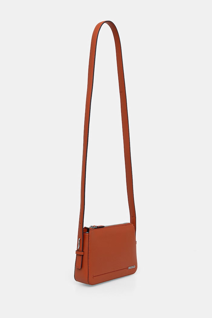 HUGO saszetka damska Yorih_Crossbody 50567725 pomarańczowy AW26