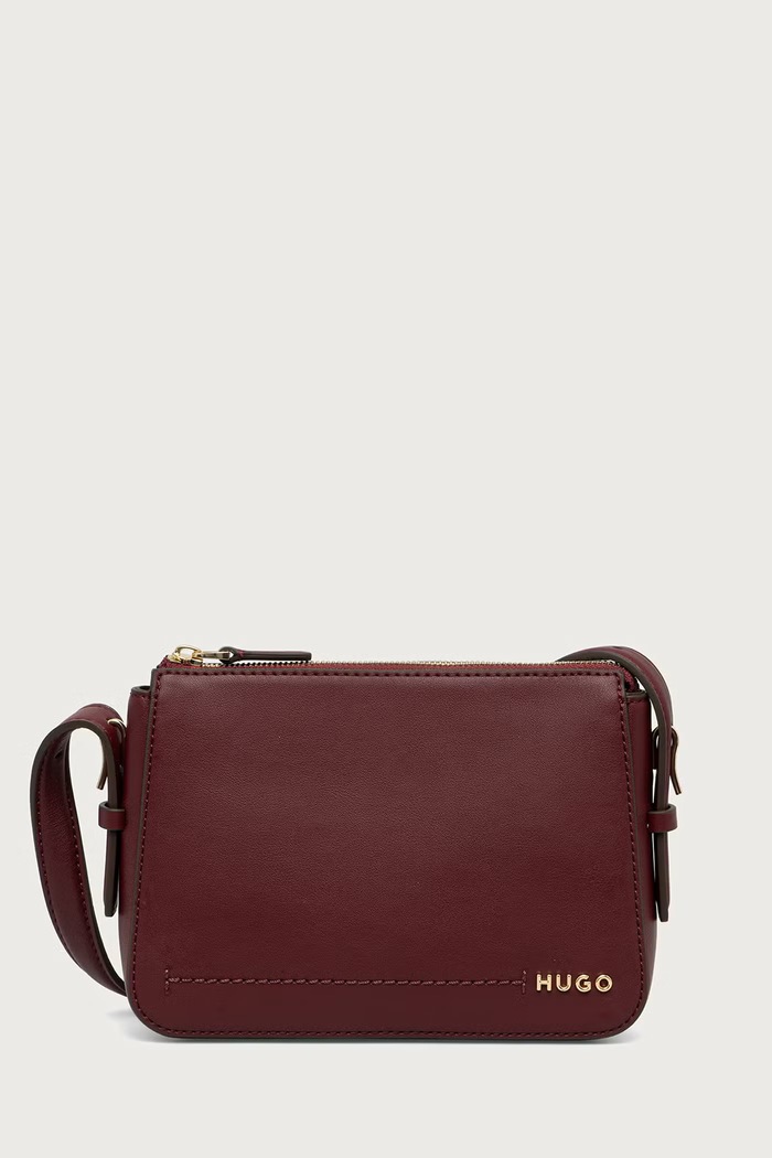 HUGO Saszetka damska Yorih_Crossbody bordowy 50567725