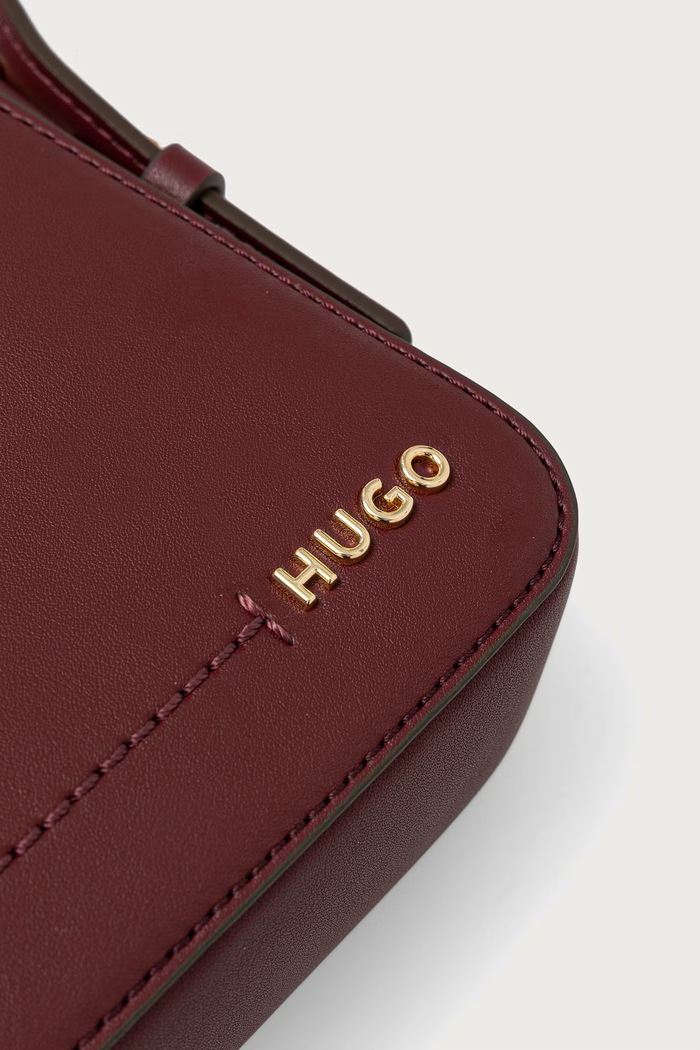 Saszetka damska Yorih_Crossbody HUGO 50567725 bordowy