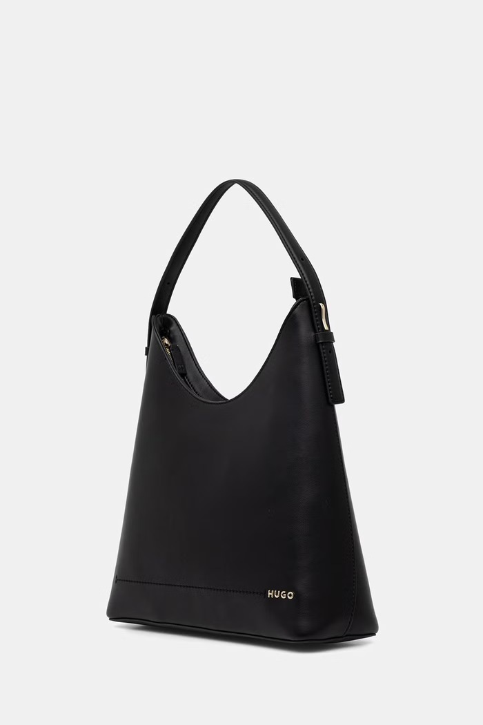 HUGO geantă pentru femei Yorih Hobo Big 50567719 negru AW26
