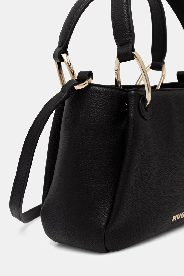 HUGO crossbody torbica ženska iz umetnega usnja Orin 2.0 Tote Mini 50567662 črna AW26