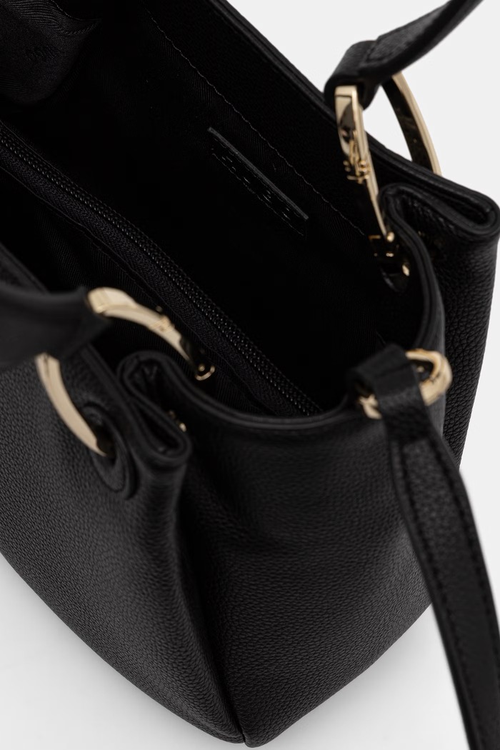 HUGO crossbody torbica ženska iz umetnega usnja Orin 2.0 Tote Mini 50567662 črna