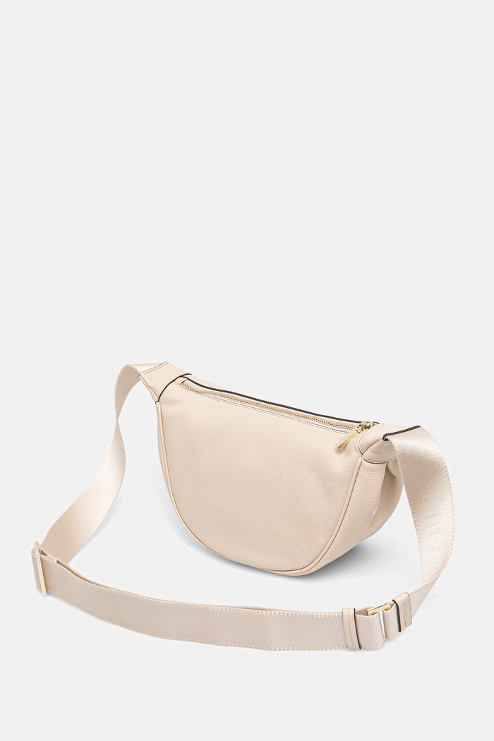 Akcesoria HUGO torebka crossbody damska z imitacji skóry Orin 2.0 Hobo 50567635 beżowy