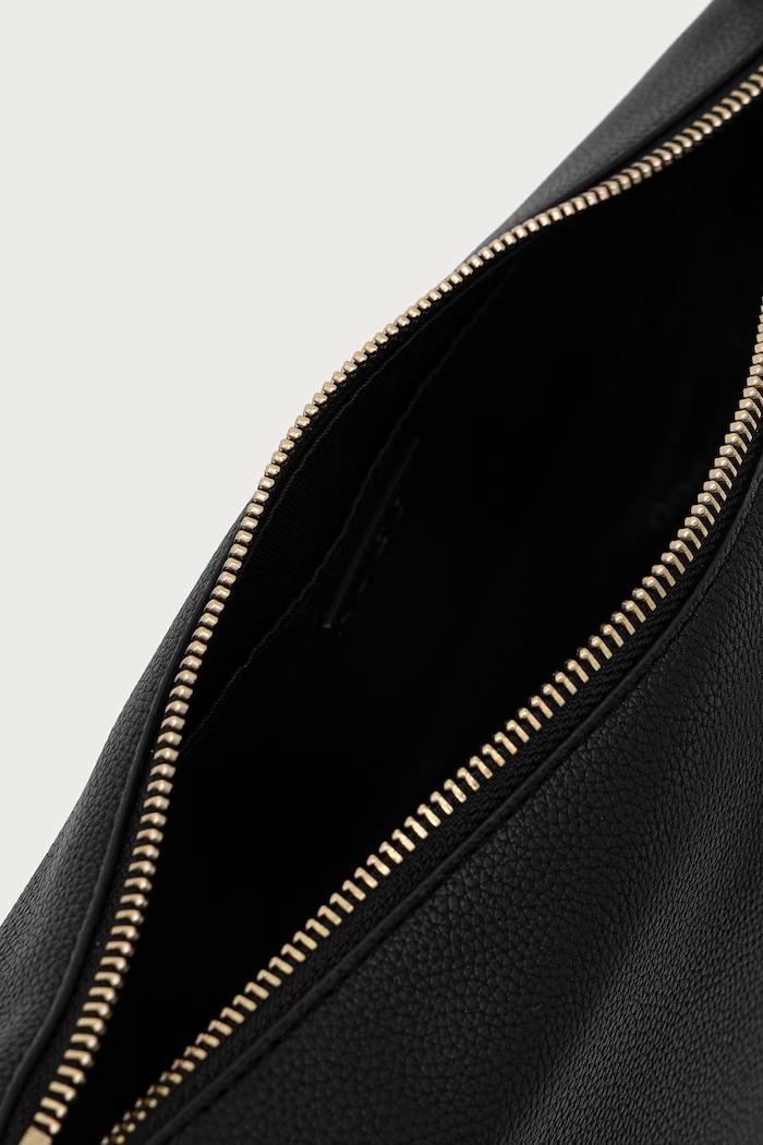 HUGO crossbody kabelka dámská z imitace kůže Orin 2.0 Hobo 50567635 černá