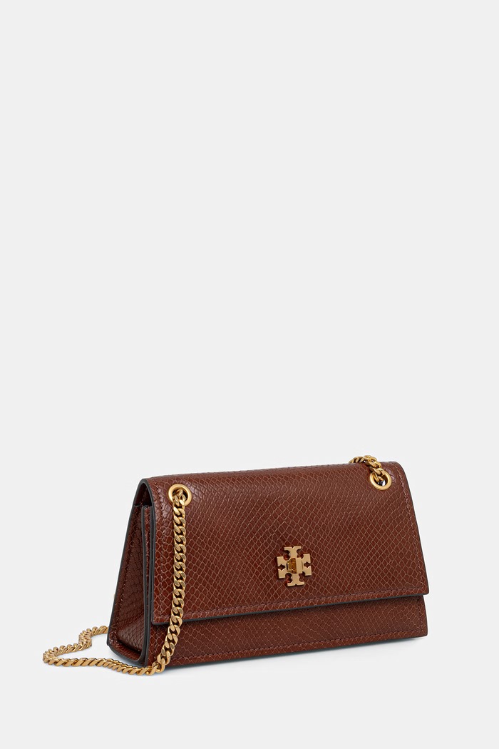 Tory Burch torebka crossbody damska skórzana Kira 186926 brązowy AW26