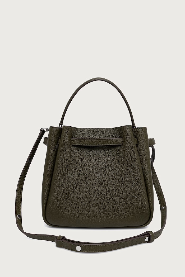 Doplnky Tory Burch kabelka typu tote dámska kožená Romy 166982 zelená