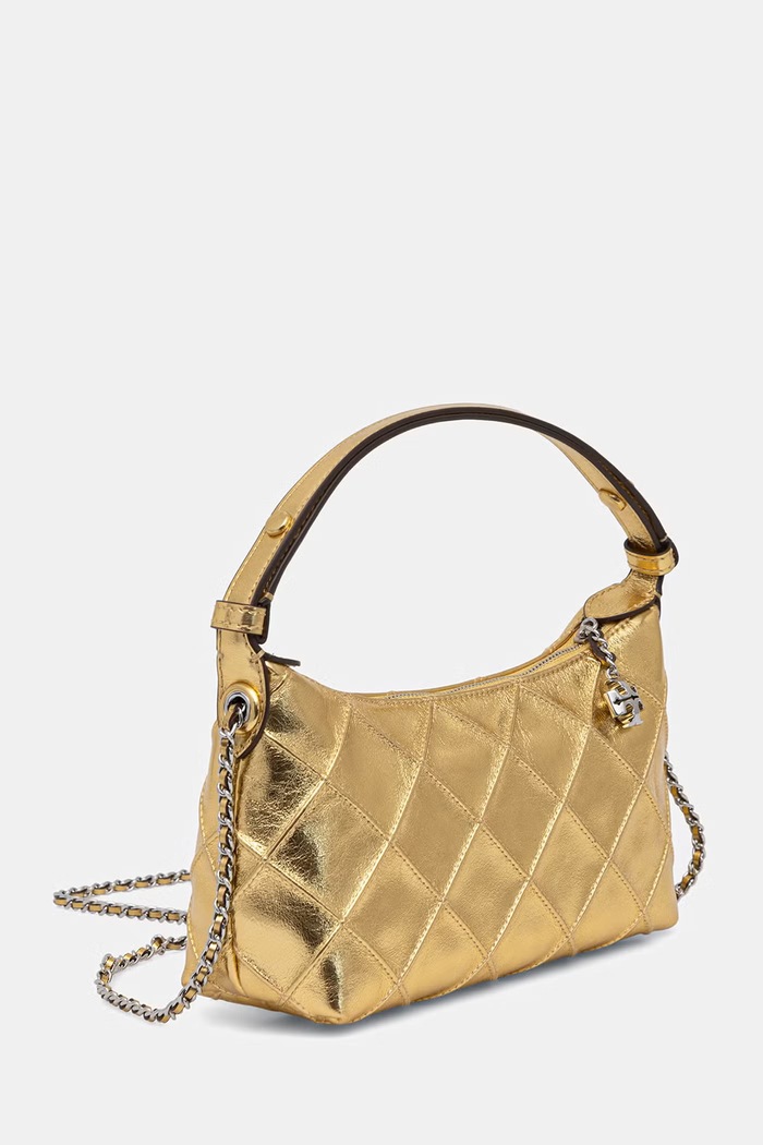 Tory Burch torebka crossbody damska skórzana Fleming 185799 złoty AW26