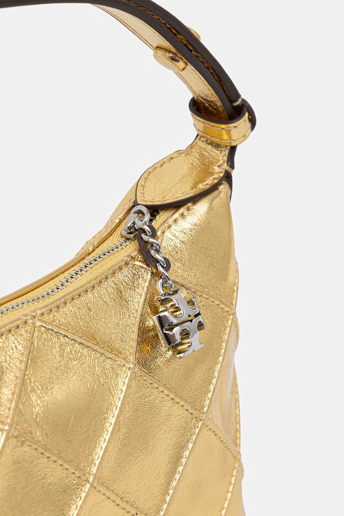 Tory Burch torebka crossbody damska skórzana Fleming 185799 złoty