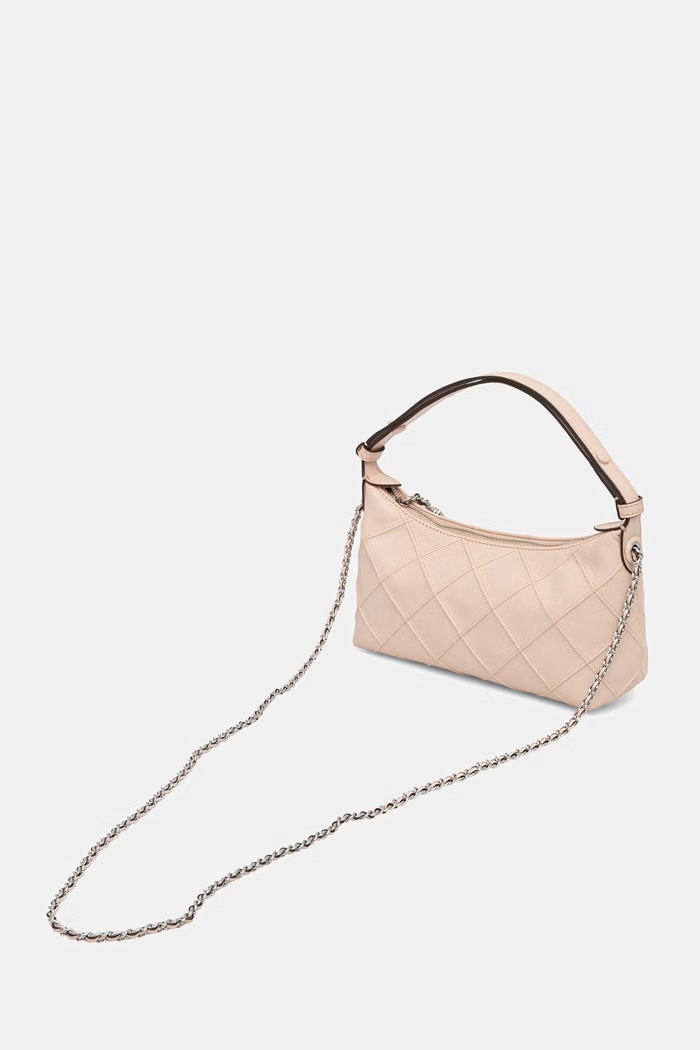 Akcesoria Tory Burch torebka crossbody damska skórzana Fleming 182997 beżowy