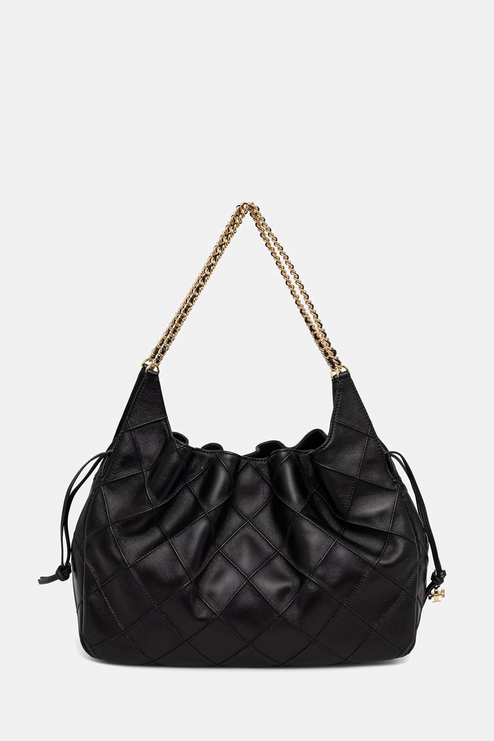 Tory Burch torebka tote damska skórzana Fleming czarny 182890