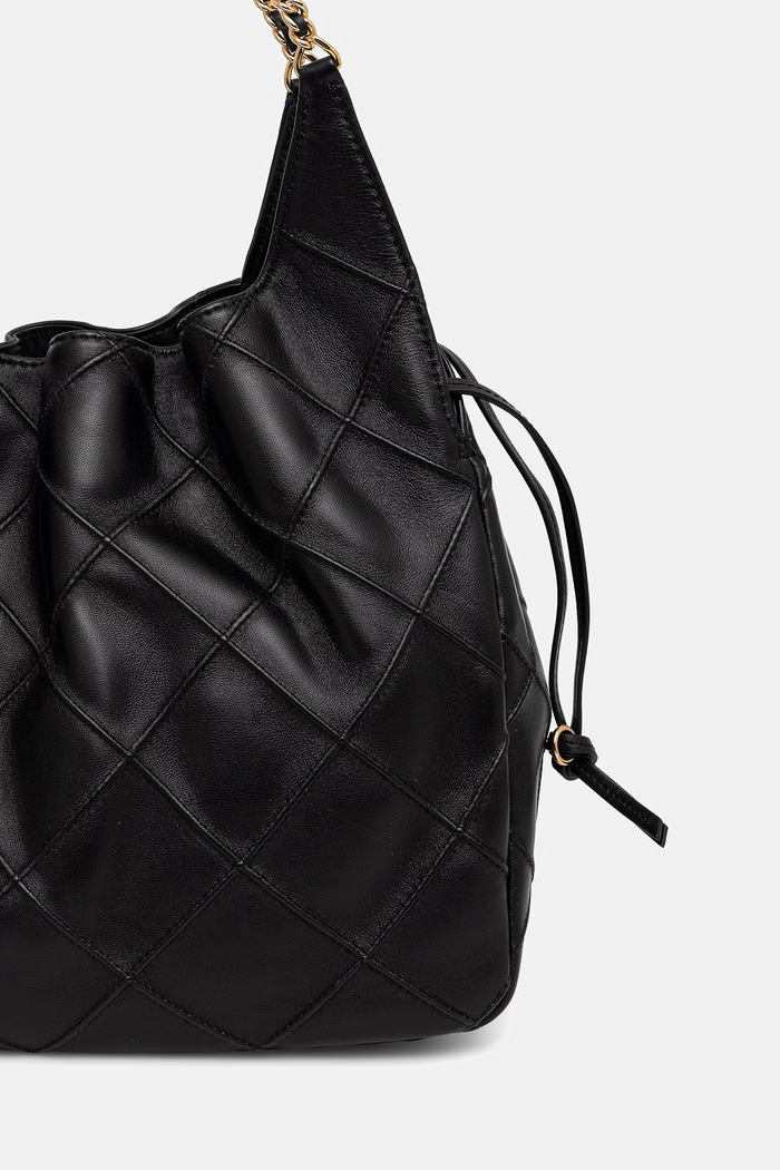 Akcesoria Tory Burch torebka tote damska skórzana Fleming 182890 czarny