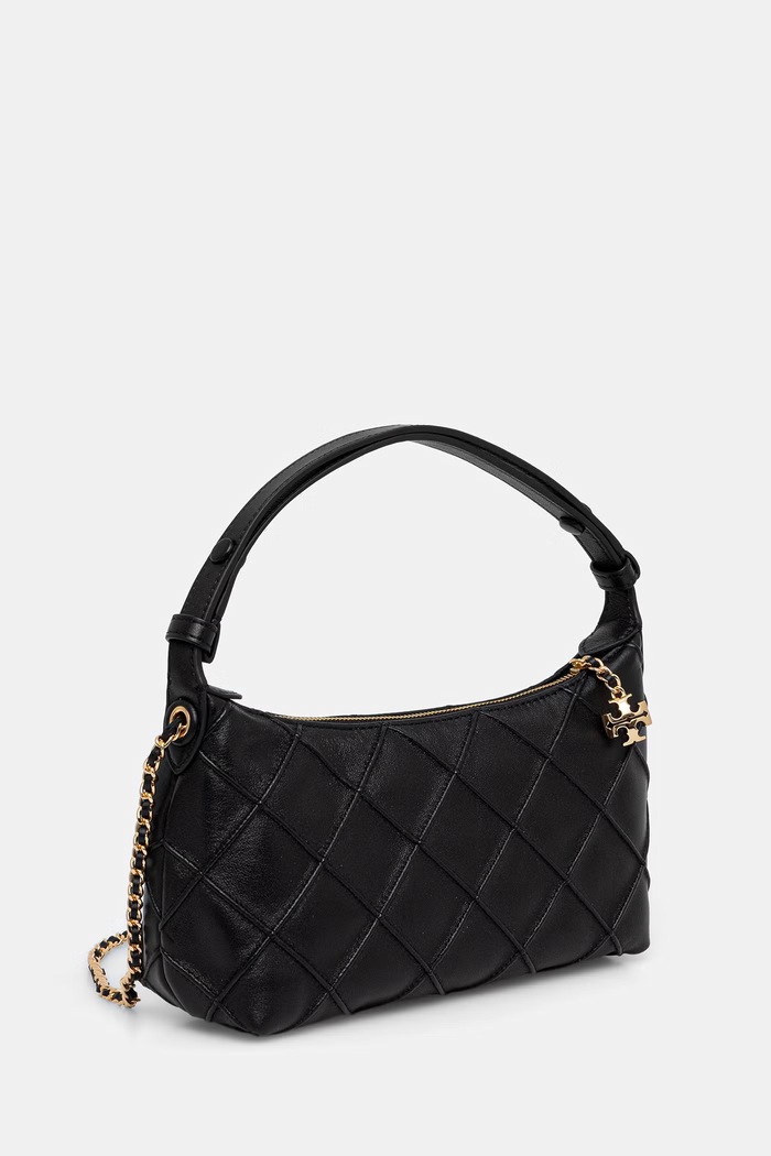 Tory Burch torebka crossbody damska skórzana Fleming 179966 czarny AW26