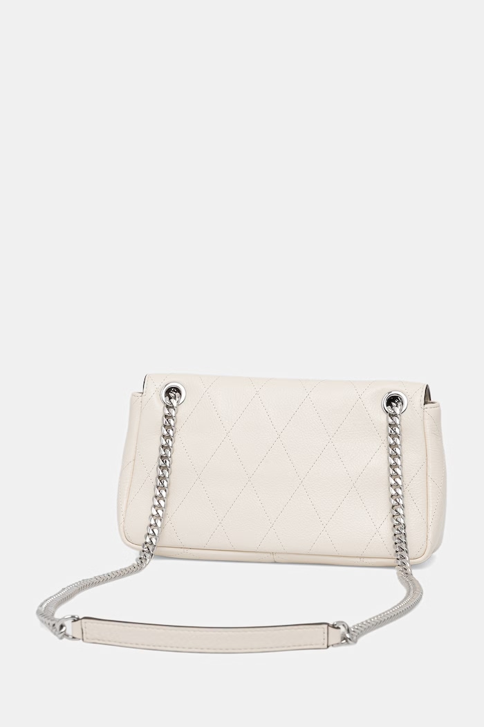 Аксесуари Tory Burch сумка крос-боді жіноча шкіряна Charlie 185829 бежевий