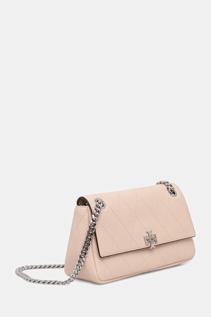 Tory Burch torebka crossbody damska skórzana Charlie 185829 beżowy AW26