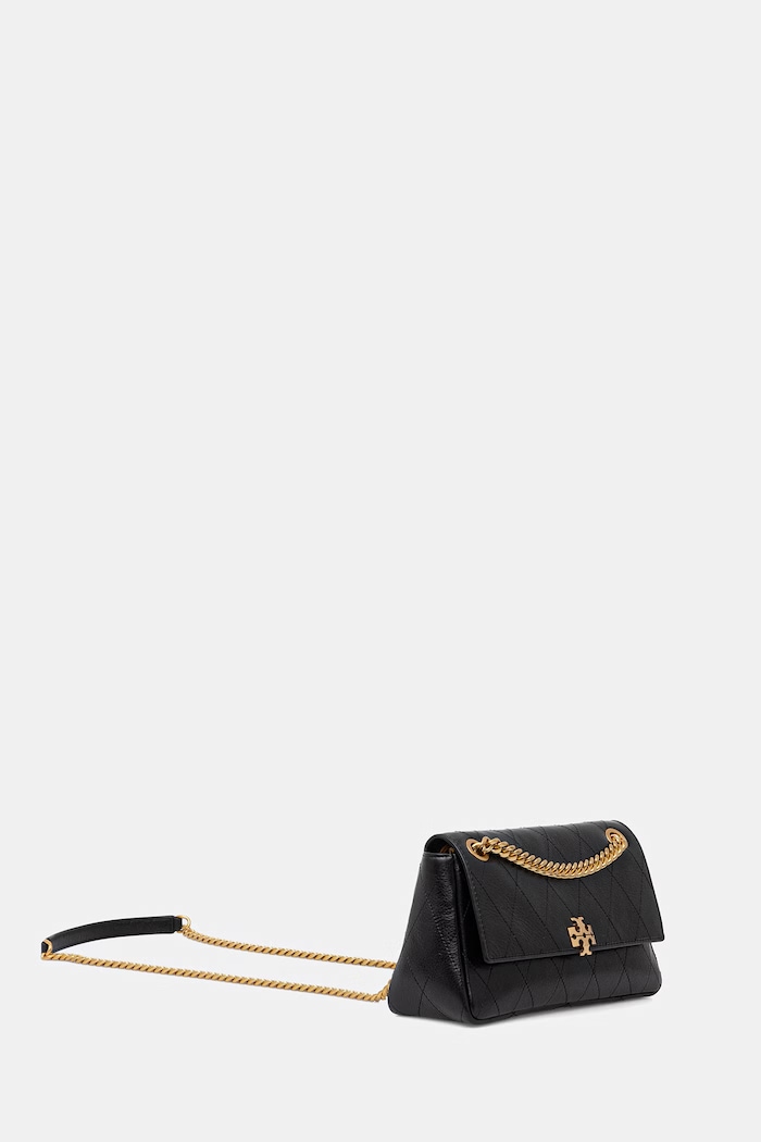 Tory Burch crossbody kabelka dámska kožená Charlie 185829 čierna AW26