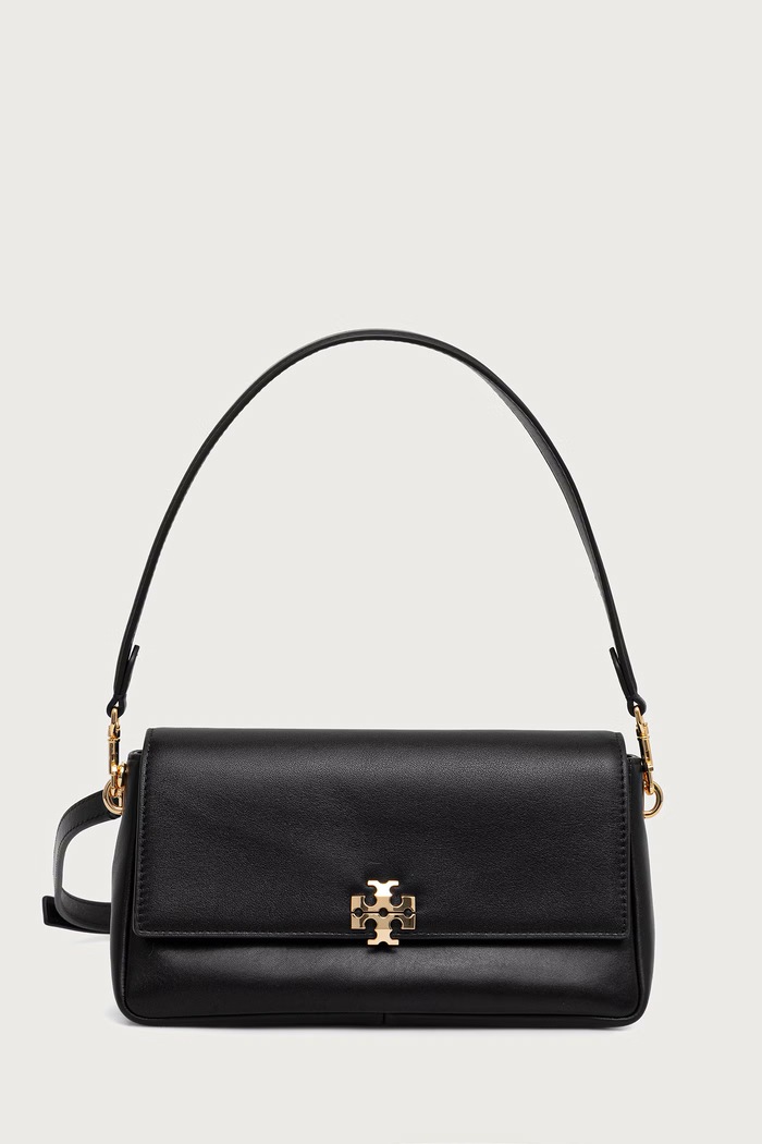 Tory Burch сумка крос-боді жіноча шкіряна Charlie чорний 180725