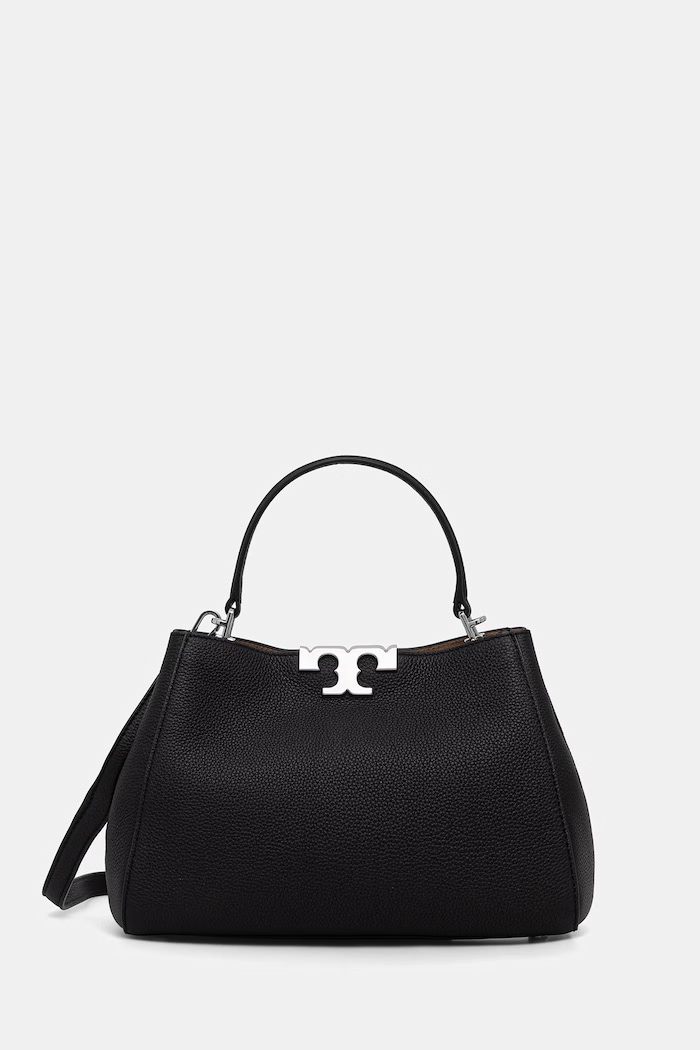 Tory Burch borsa a tracollo da donna in pelle Eleanor nero 177217
