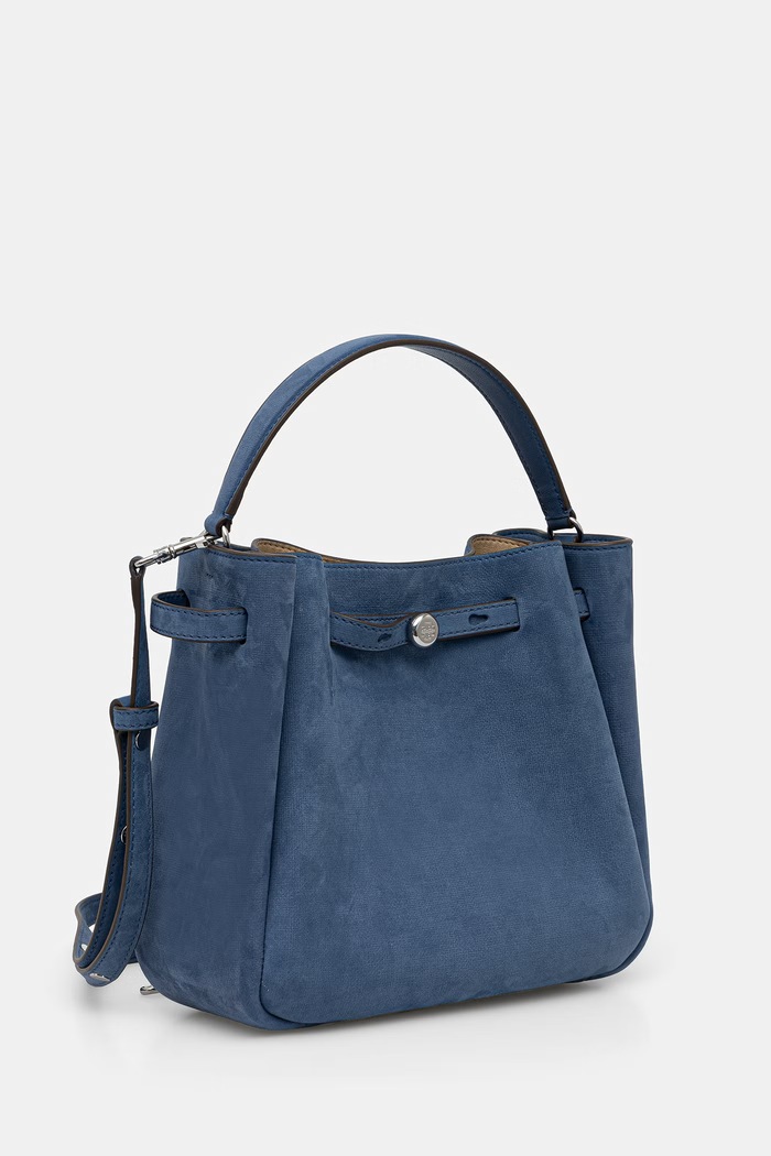 Tory Burch torebka damska skórzana Romy 182904 niebieski AW26