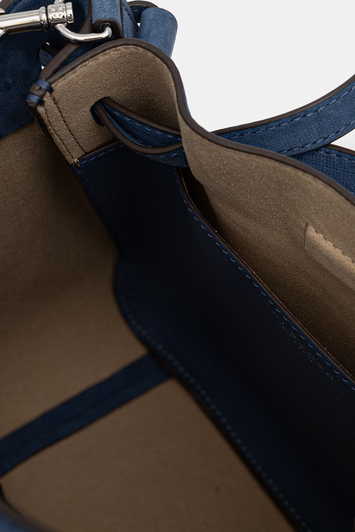 Tory Burch torebka damska skórzana Romy 182904 niebieski