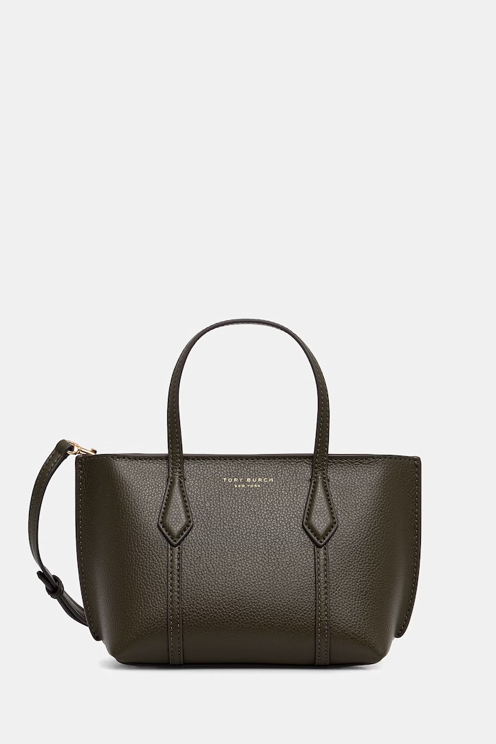 Tory Burch Tote γυναικεία δερμάτινη Perry πράσινο 177399