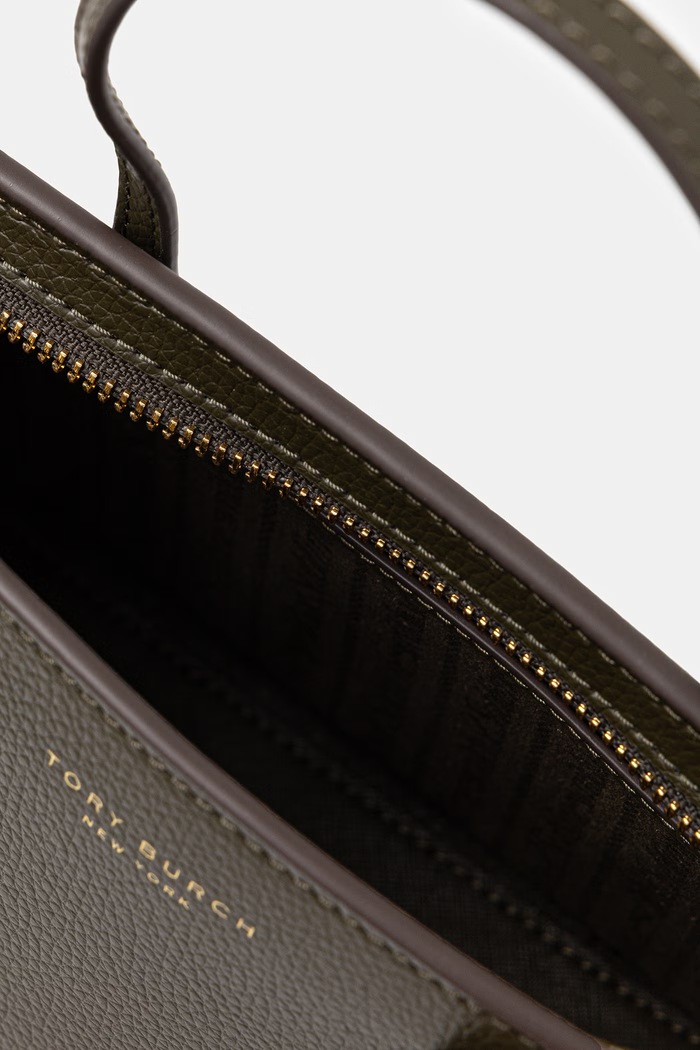 Tory Burch Tote γυναικεία δερμάτινη Perry 177399 πράσινο