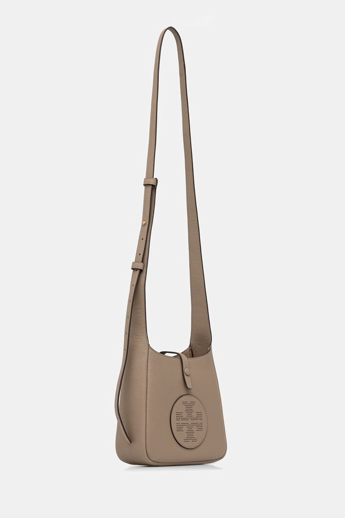 Tory Burch torebka crossbody damska skórzana Miller 185793 beżowy AW26