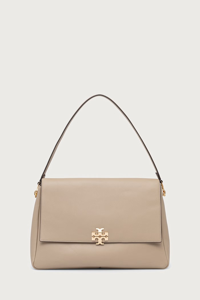 Tory Burch Torebka damska skórzana Charlie beżowy 180727