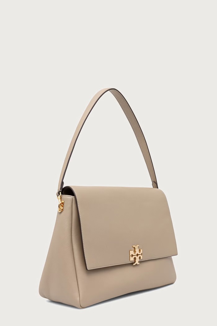 Tory Burch Torebka damska skórzana Charlie 180727 beżowy AW26