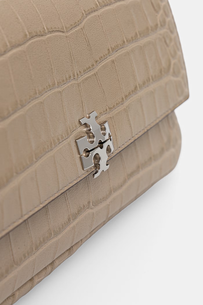 Akcesoria Tory Burch torebka crossbody damska skórzana Charlie 183522 beżowy