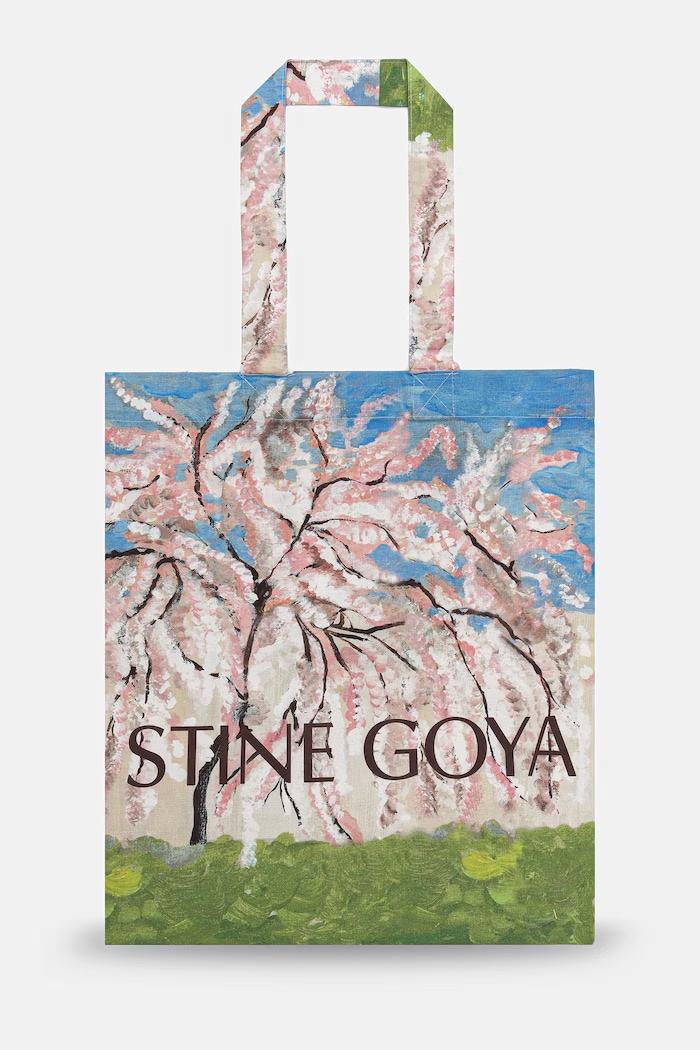 Stine Goya torebka tote damska bawełniana różowy SG.PF26.A016.2285