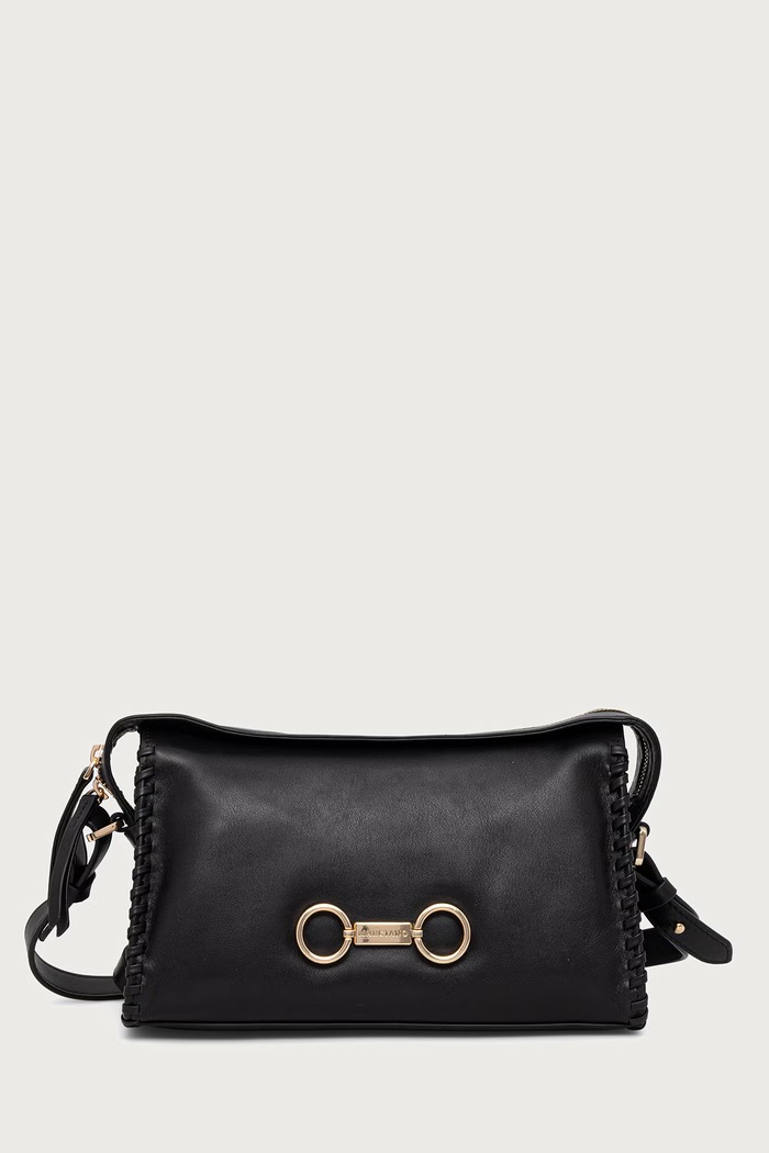 Marciano by Guess crossbody torbica ženska usnjena črna G6YZ03.L0142
