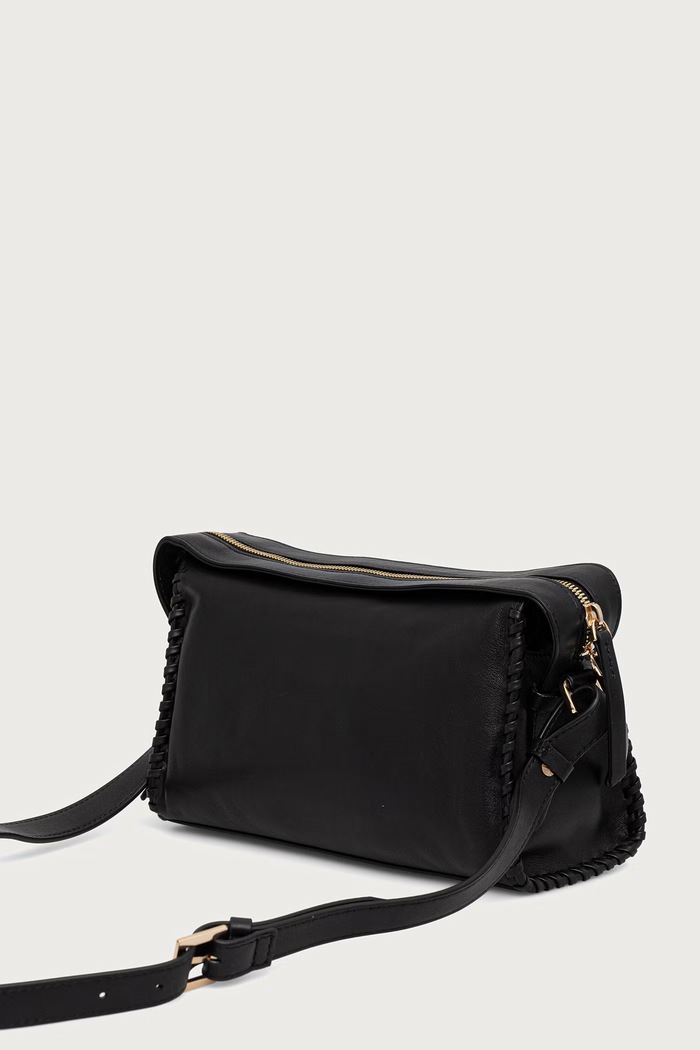 Dodatki Marciano by Guess crossbody torbica ženska usnjena G6YZ03.L0142 črna
