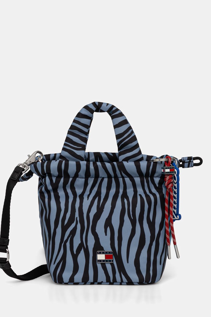 Tommy Jeans torebka crossbody damska niebieski AW0AW18884