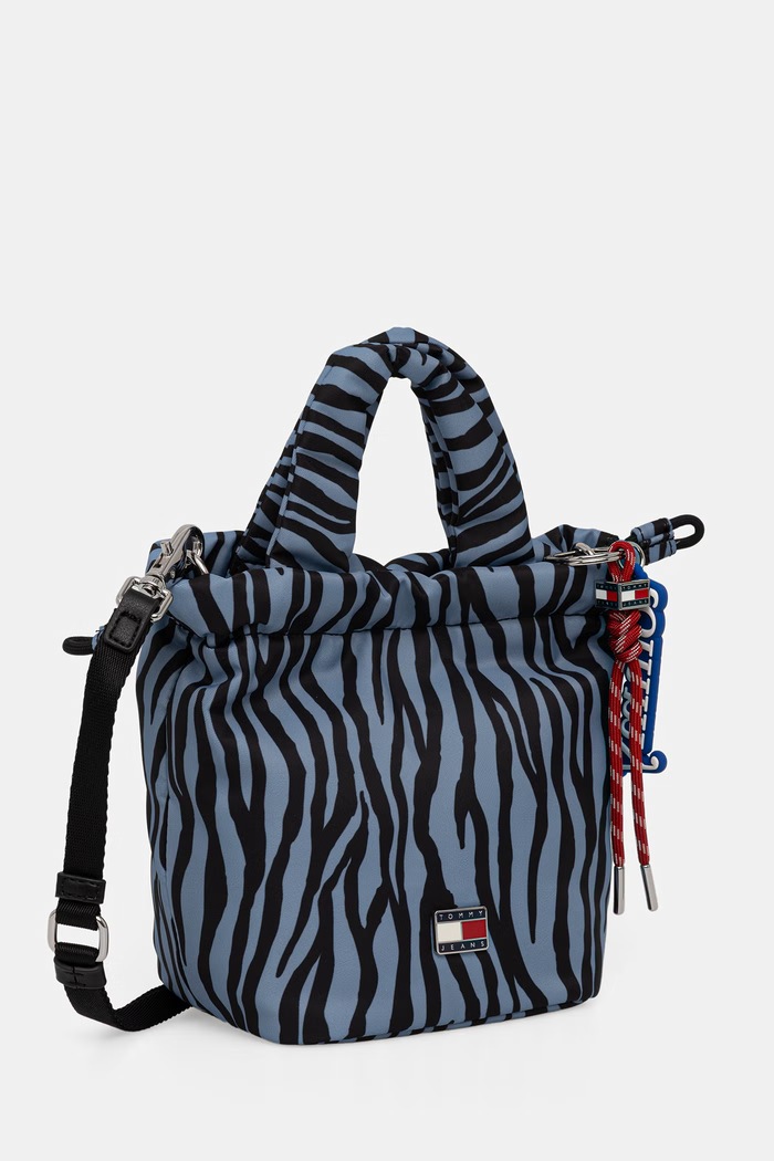 Tommy Jeans torebka crossbody damska AW0AW18884 niebieski AW26