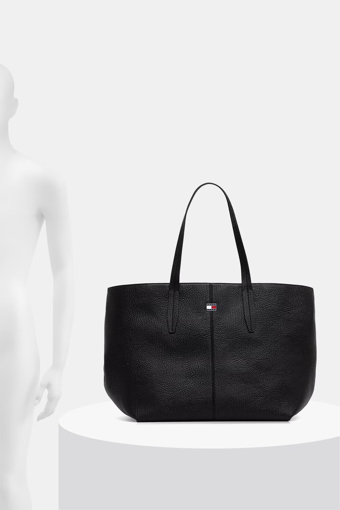 Tommy Jeans shopper torba ženska iz umetnega usnja AW0AW18789