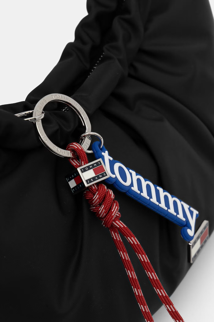 Tommy Jeans hobo torbica ženska črna AW0AW18780