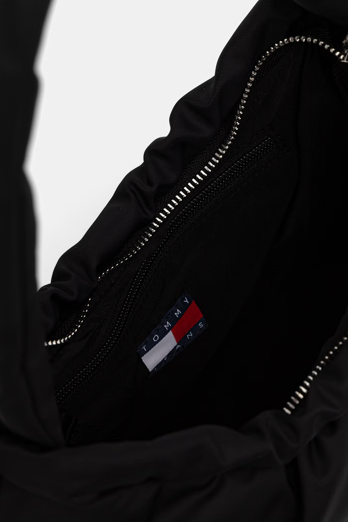 Tommy Jeans hobo torbica ženska AW0AW18780 črna