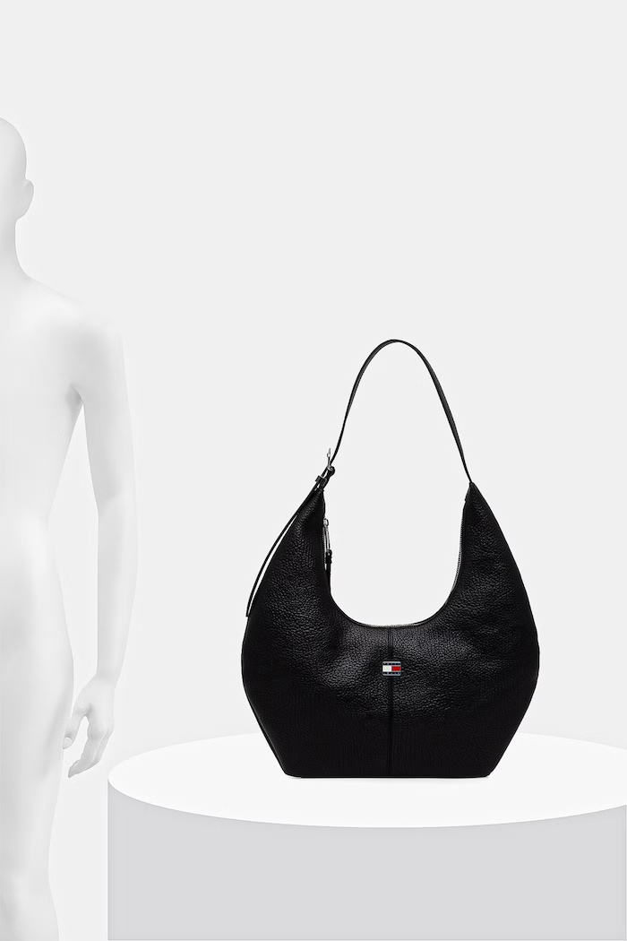Tommy Jeans hobo torbica ženska iz umetnega usnja AW0AW18776