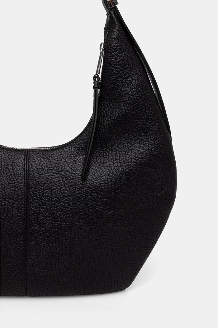 Tommy Jeans hobo torbica ženska iz umetnega usnja črna AW0AW18776