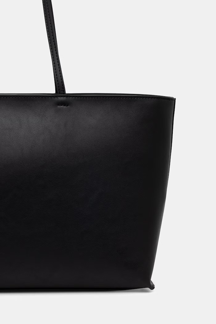 Akcesoria Tommy Jeans torebka shopper damska z imitacji skóry AW0AW18772 czarny