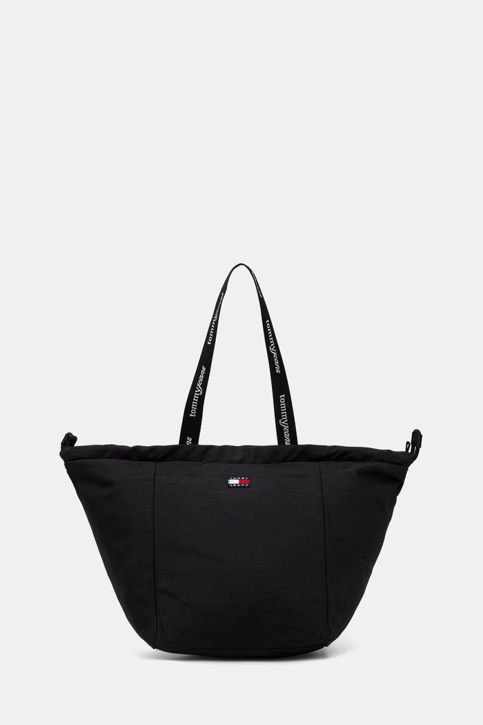 Tommy Jeans torebka shopper damska czarny AW0AW18771