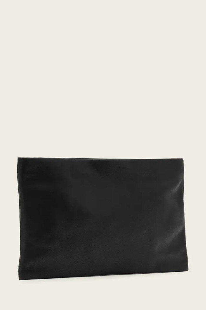 AllSaints kabelka do ruky dámska kožená BETTINA W533XE čierna AW26