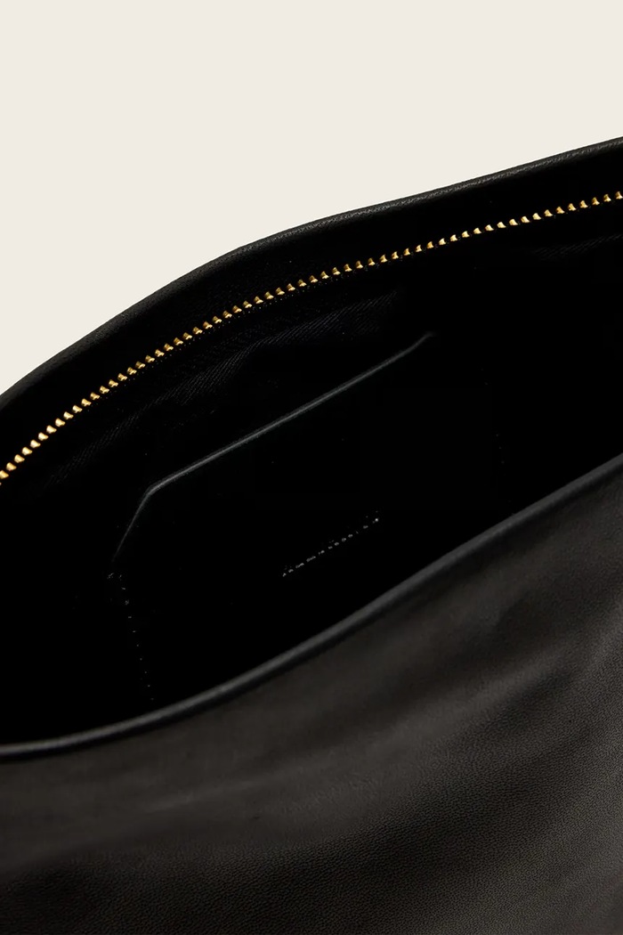 Doplnky AllSaints kabelka do ruky dámska kožená BETTINA W533XE čierna