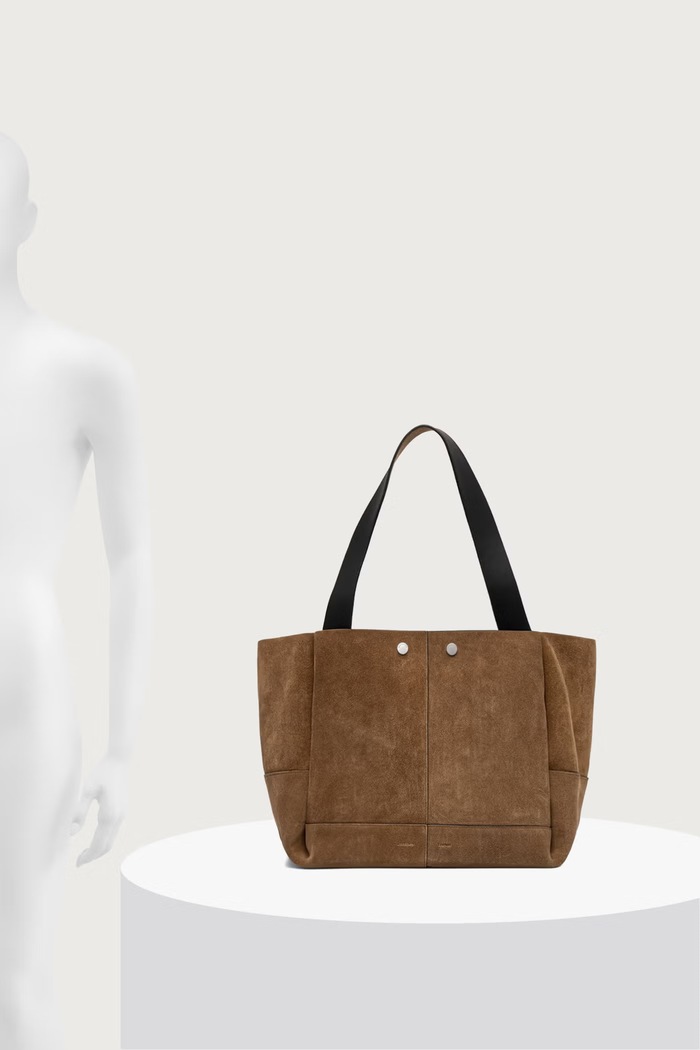 AllSaints Shopper női velúrbőr ROSALIE W715XD